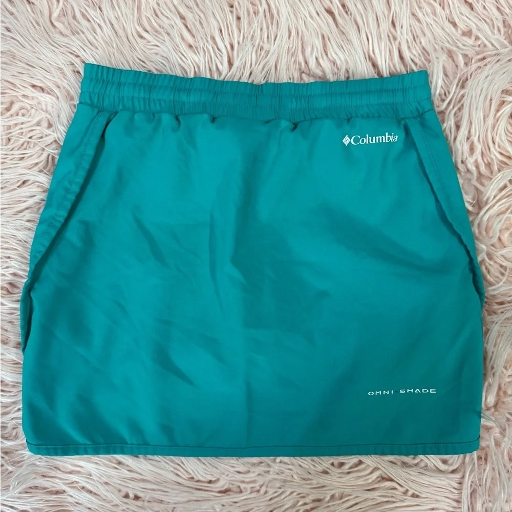 Columbia omni-shade skort for girls